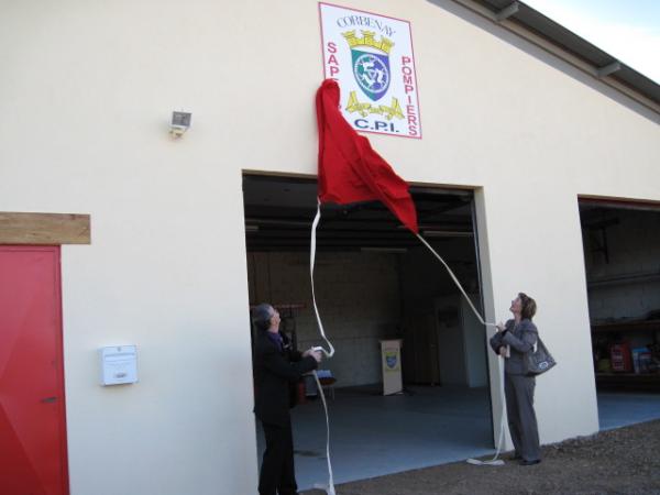 Inauguration du nouveau local des Pompiers de Corbenay